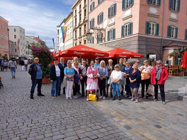 Die Herzgruppe auf den Spuren der Rosenheim Cops. | Foto: Herzgruppe