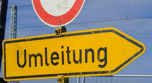 Umleitungen sind ausgeschildert. | Foto: pixabay/Reginal - Symbolfoto