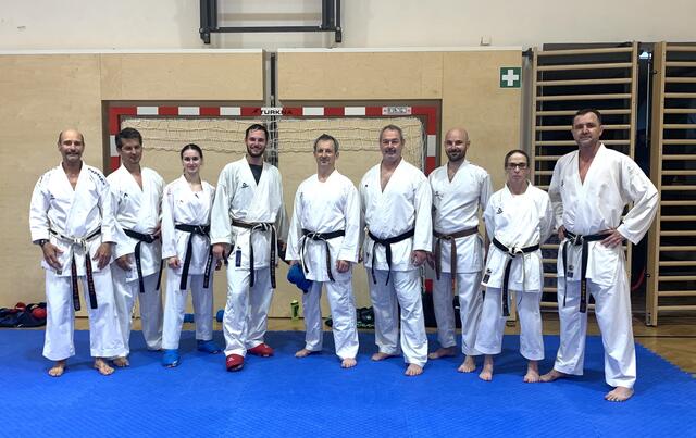 Die Trainerriege rund um Ferdinand Hörmann (l.) vom Karateklub Union Köflach | Foto: Union Köflach