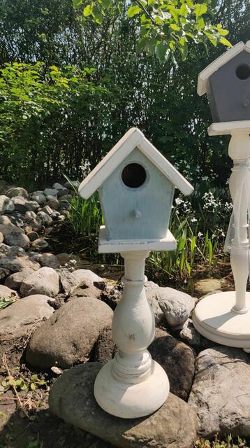 Die Vogelhäuschen sind der Verkaufsschlager