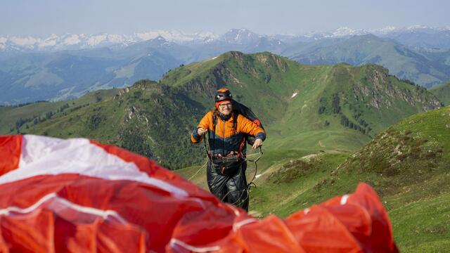 Übung und das nötige Gespür für's Fliegen macht den (Staats-)Meister: DFC-Obmann Markus Waltl. | Foto: DFC Fieberbrunn/S. Riedmann