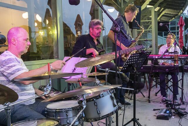 Die Gruppe "Anninger" begeisterten die zahlreichen Besucher bei Jazz am Sommerabend | Foto: Gerhard MALY