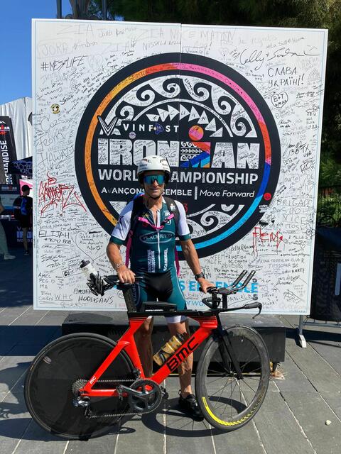Paul Marouschek holte sich seine Dritte Medaille in Nizza. | Foto: Paul Marouschek