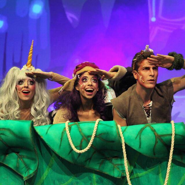 Stefanie Mayer, Karen Danger und Benedikt Berner im Musical "Einhörner gibt es wirklich." | Foto: Stefanie Mayer
