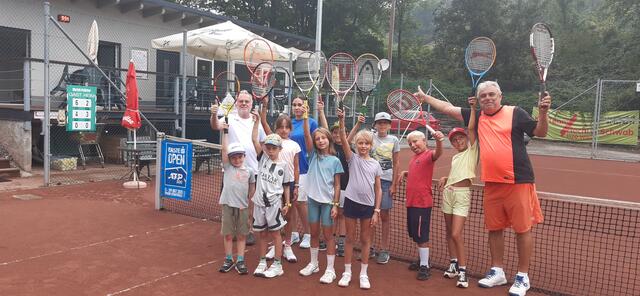Viel Spaß für Kinder und Jugendliche beim Tenniscamp. | Foto: TC Gablitz