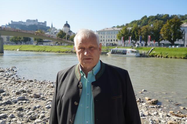 Elsbethens Bürgermeister Sebastian Haslauer im Gespräch mit den BezirksBlättern. | Foto: Emanuel Hasenauer