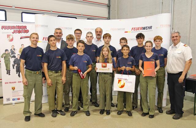 Feuerwehrjugendgruppe Weiden am See | Foto: LMS Burgenland