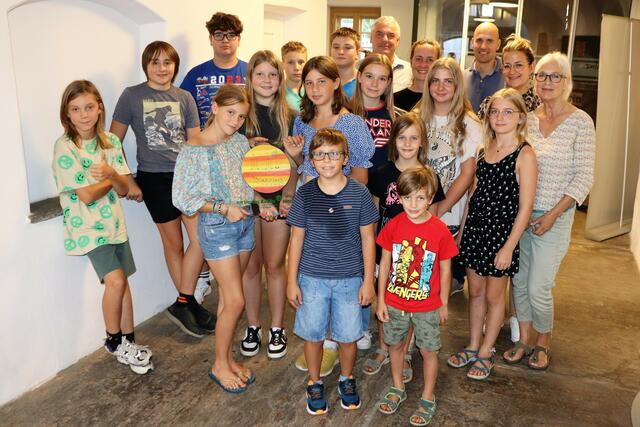 Hier wird die Kindergemeinderatstafel angebracht - im Foyer zum Bürgerservice