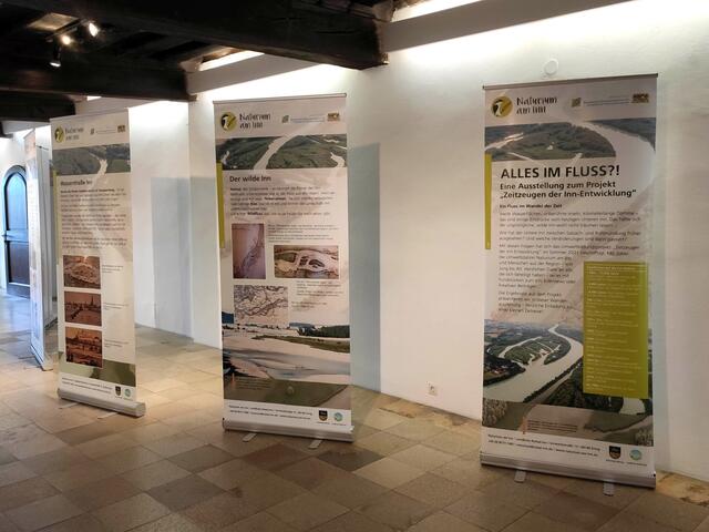 Die Wanderausstellung "Alles im Fluss?" | Foto: Stadt Braunau