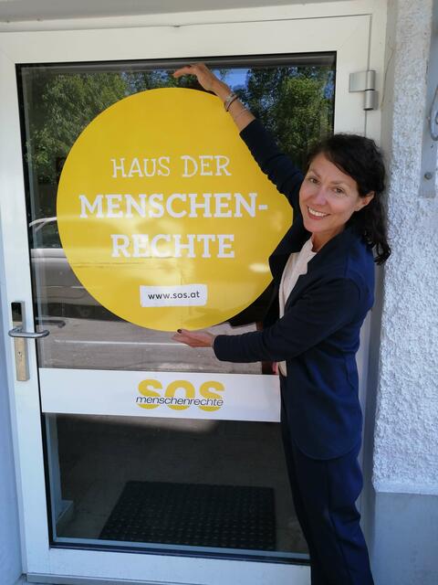 Elke Aigner, Geschäftsführerin von SOS-Menschenrechte. | Foto: SOS-Menschenrechte