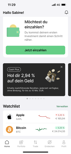 Immer mehr Menschen wollen "traden" und online in den Handel mit Aktien oder Kryptowährung einsteigen. Unser App-Tipp der Woche "Bitpanda" ist die richtige App für Einsteiger und leicht Fortgeschrittene. | Foto: Screenshot