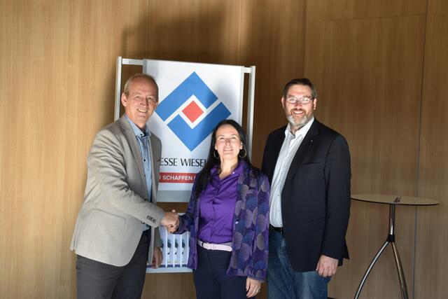 Neue Geschäftsführung bei der Messe Wieselburg GmbH: Marion Heim (M.) mit Franz Rafetzeder und Werner Roher | Foto: Roland Mayr