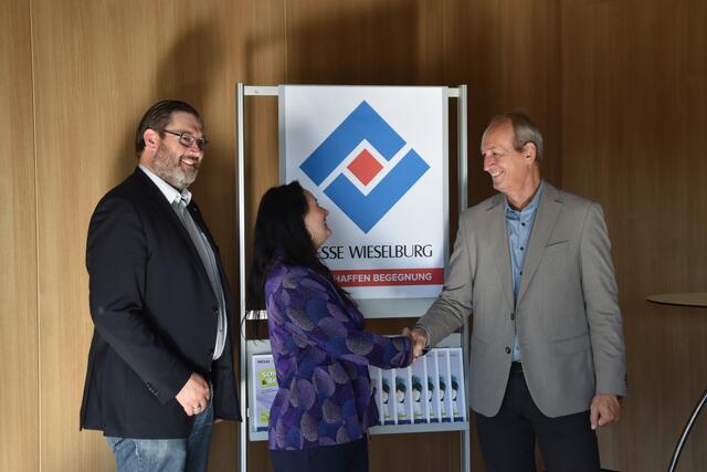 Neue Geschäftsführung bei der Messe Wieselburg GmbH: Marion Heim (M.) mit Franz Rafetzeder und Werner Roher | Foto: Roland Mayr