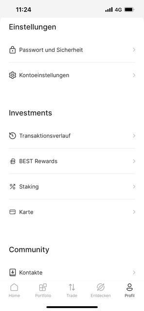 Immer mehr Menschen wollen "traden" und online in den Handel mit Aktien oder Kryptowährung einsteigen. Unser App-Tipp der Woche "Bitpanda" ist die richtige App für Einsteiger und leicht Fortgeschrittene. | Foto: Screenshot
