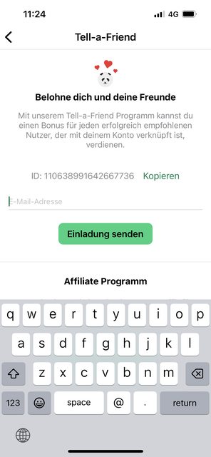 Immer mehr Menschen wollen "traden" und online in den Handel mit Aktien oder Kryptowährung einsteigen. Unser App-Tipp der Woche "Bitpanda" ist die richtige App für Einsteiger und leicht Fortgeschrittene. | Foto: Screenshot