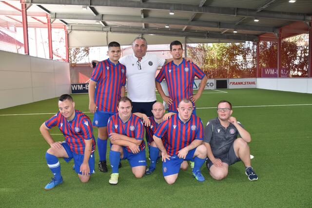 Die Gäste vom Erstligisten und Taditionsclub Hajduk Split.