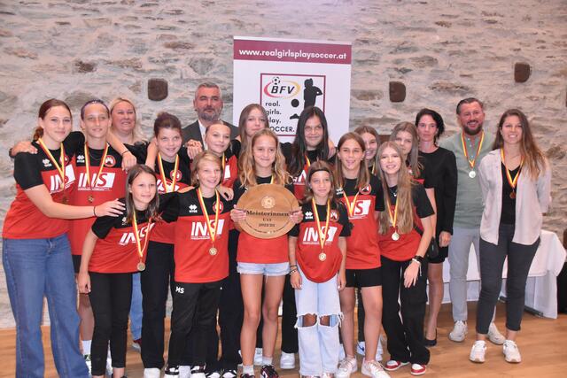 Das Meisterteam der U13 vom ASV Hornstein. | Foto: Michael Strini