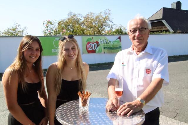 Obstproduzent Heinz Zinner begeht heuer das 20-jährige Bestehen seines Betriebes. | Foto: Martin Wurglits