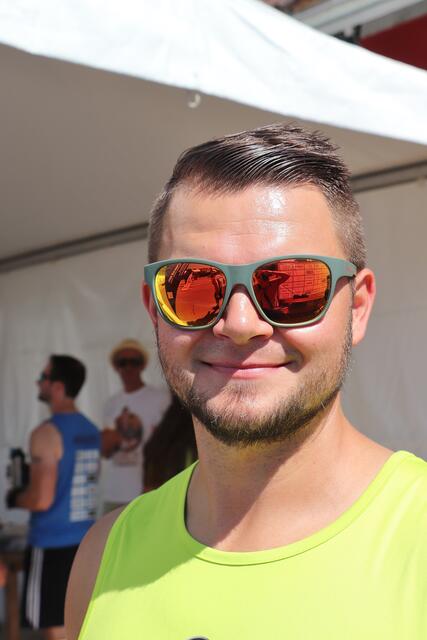 Applaus für Andreas Dorner und sein Team von Fitness Dorner, die zum zweiten Mal den Hobby Strongman in Premstätten auf die Beine stellten.  | Foto: Edith Ertl