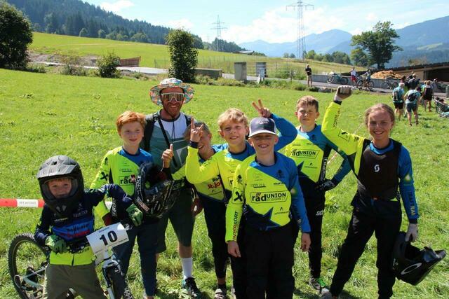 Tolle Stimmung bei den jüngsten Talenten der Radunion St.Johann | Foto: Christoph Bliem