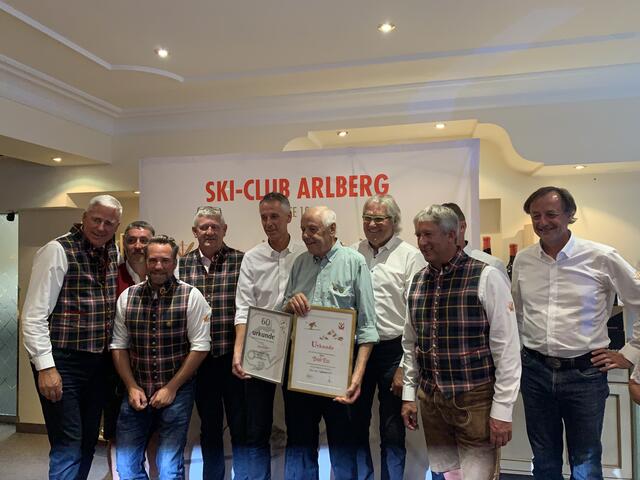 Erich Ess ist seit 60 Jahren beim SCA.  | Foto: SCA