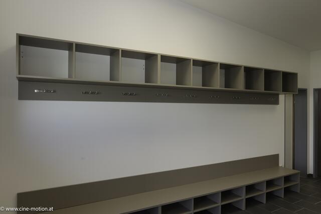 Die neuen Umkleidekabinen. | Foto: cinemotion - Ivanek