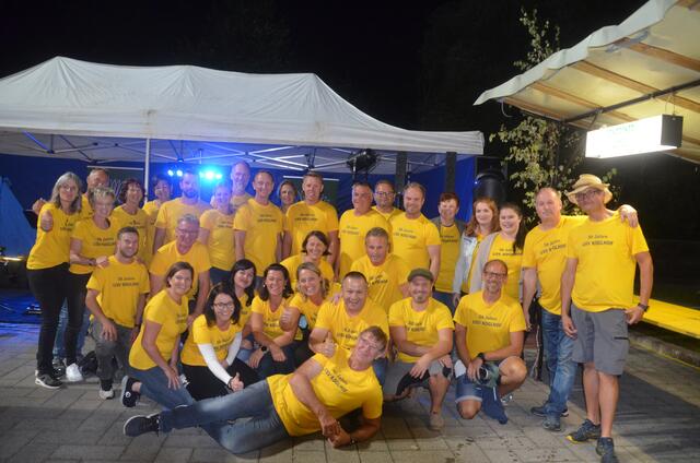 Die Vereinsmitglieder feiern den 50. Geburtstag des USV Koglhof mit einem Jubiläumsfest | Foto: USV Koglhof