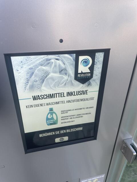 Ein eigenes Waschmittel wird nicht benötigt...