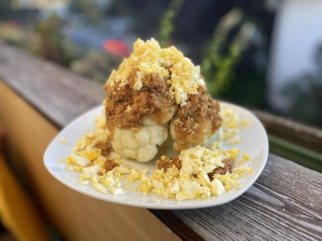 Sepp, was machst du?: "Karfiol Polonaise" bringt Glück ins SOS ... Sepp, was machst du?: "Karfiol Polonaise" bringt Glück ins SOS ...