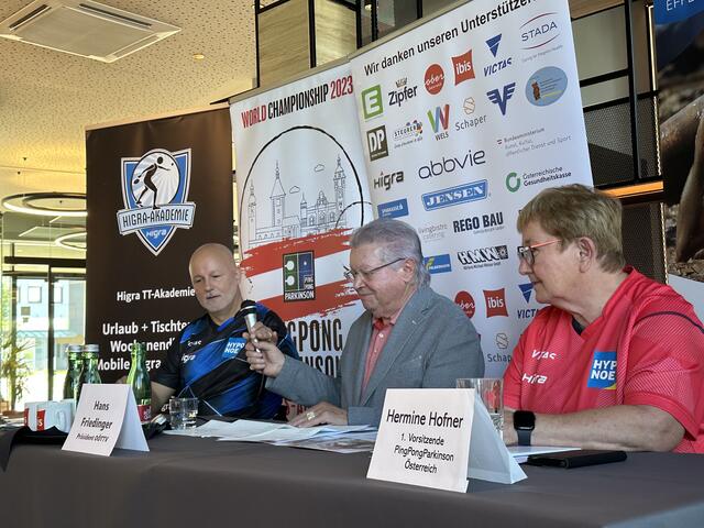 Großer Auftakt in Wels: Hier wird die Ping-Pong-Parkinson-Weltmeisterschaft abgehalten. 300 Spielerinnen und Spieler treten gegeneinander an. | Foto: BRS