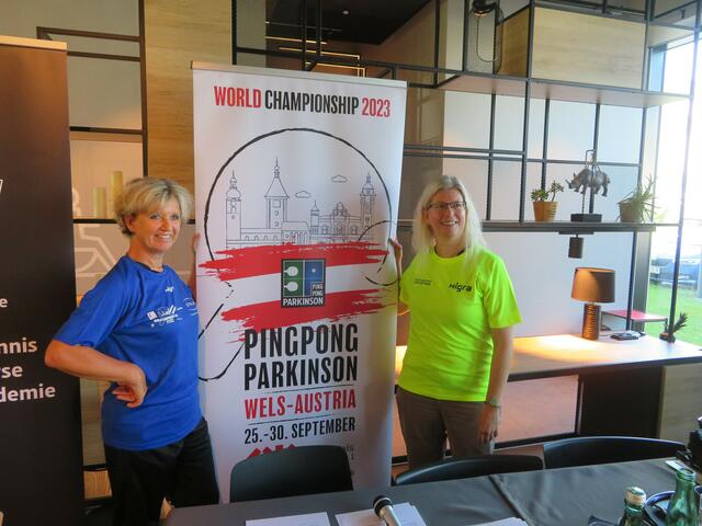 Großer Auftakt in Wels: Hier wird die Ping-Pong-Parkinson-Weltmeisterschaft abgehalten. 300 Spielerinnen und Spieler treten gegeneinander an. | Foto: PingPongParkinson Österreich