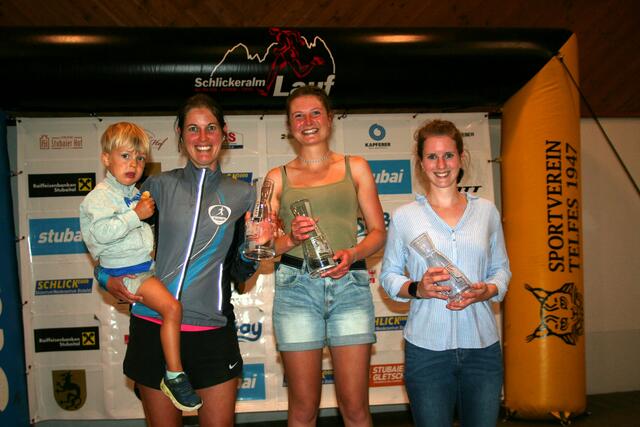 Schnellste Frau beim Telfer Wiesen Run war Lea Stern.
 | Foto: Mair