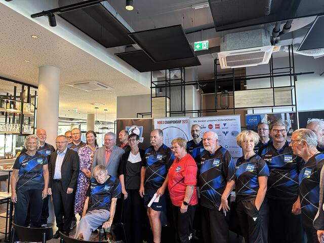 Großer Auftakt in Wels: Hier wird die Ping-Pong-Parkinson-Weltmeisterschaft abgehalten. 300 Spielerinnen und Spieler treten gegeneinander an. | Foto: BRS