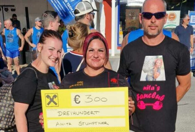Anita Stumptner, die im X-Large trainiert, glänzte beim Strongman in Premstätten. | Foto: X-Large