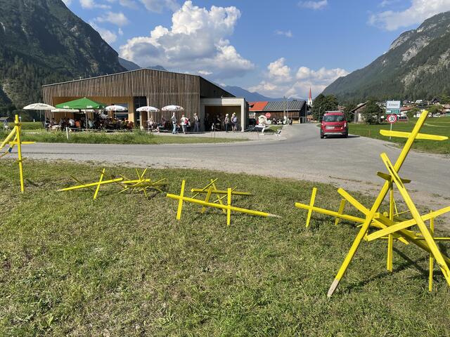 Unverkennbar: Die Kulturinitiative Huanz ist da.