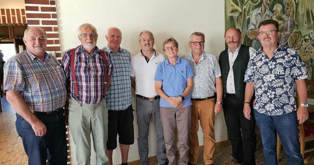 Gottfried Grundböck, Franz Hofbauer, Leopold Gamböck, Albert Leeb, Hanna Hanausek, Werner Muck, Robert Nagl, Otto Mayer | Foto: Otto Mayer