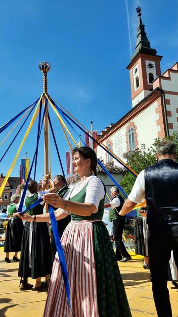 D´Haselbacher beim Dirndlgwandsonntag in Waidhofen an der Thaya. | Foto: Volkskultur Niederösterreich