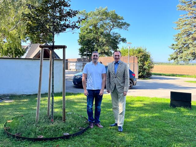 Vizebürgermeister Dietmar Ruf und Bürgermeister Alexander Vojta | Foto: Stadtgemeinde Gerasdorf