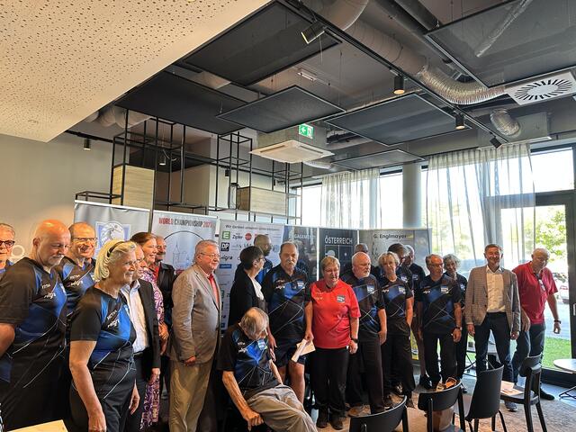 Großer Auftakt in Wels: Hier wird die Ping-Pong-Parkinson-Weltmeisterschaft abgehalten. 300 Spielerinnen und Spieler treten gegeneinander an. | Foto: BRS