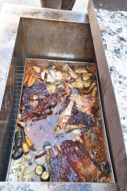 Mit viel Mühe bot das Wirtshaus am Sonntag eine Kistensau an. | Foto: Cherelle Marek