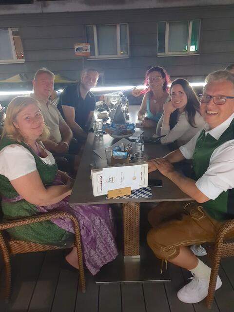 Beste Stimmung am Oktoberfest der Kaufleute. | Foto: Hernalser Kaufleute