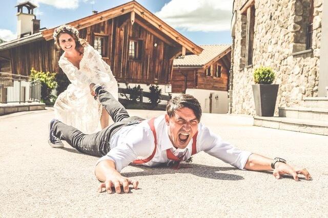 Mit "Crazy Hochzeitsfotos" hat Thomas Seiter sich einen Namen gemacht. | Foto: Thomas Seiter