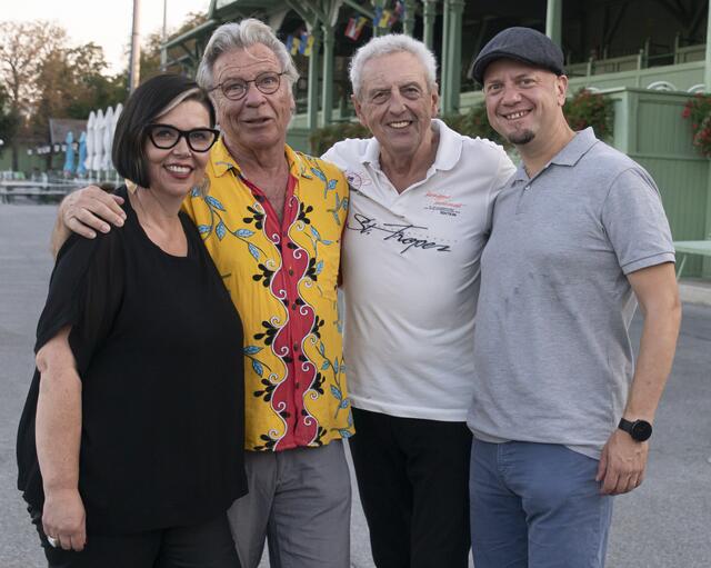 Karin Love Rich, Helmut Schwarzer, Rudi Staeger, Karol Hodas | Foto: Gerhard MALY