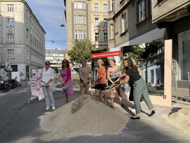 Das Team aus der Josefstadt.  | Foto: Miriam Al Kafur