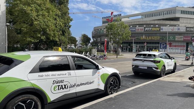 Pilotprojekt: Wiens erste E-Ladestation am Taxistandplatz eröffnet ...