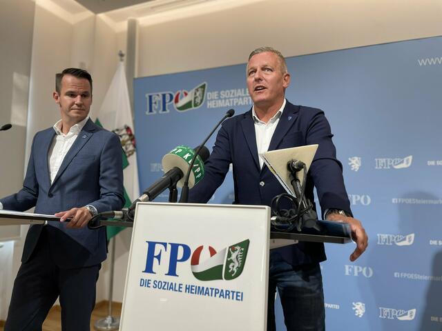 FPÖ-Chef Mario Kunasek will seine Partei sowohl auf Landes- als auch auf Stadtebene als "Gegengewicht" verstanden wissen. | Foto: MeinBezirk.at