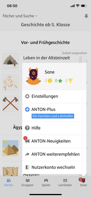 Unser App-Tipp der Woche Anton ist eine App für die Schule und für das Lernen. Die App ist eine von der EU geförderte interaktive Lernapp für SchülerInnen ab der Vorschule | Foto: Screenshot
