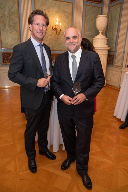 Michael Gröschl und Matthias Grün  (v.l.). | Foto: Andreas Tischler / Esterhazy