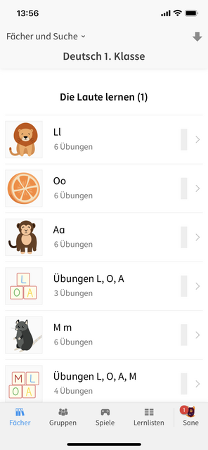 Unser App-Tipp der Woche Anton ist eine App für die Schule und für das Lernen. Die App ist eine von der EU geförderte interaktive Lernapp für SchülerInnen ab der Vorschule | Foto: Screenshot