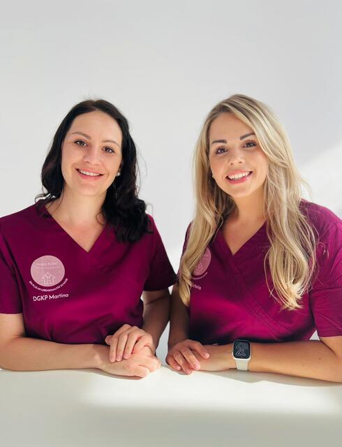 Martina Frühbauer und Victoria Vivot vom Nurse Point in St. Barbara. | Foto: Nurse Point